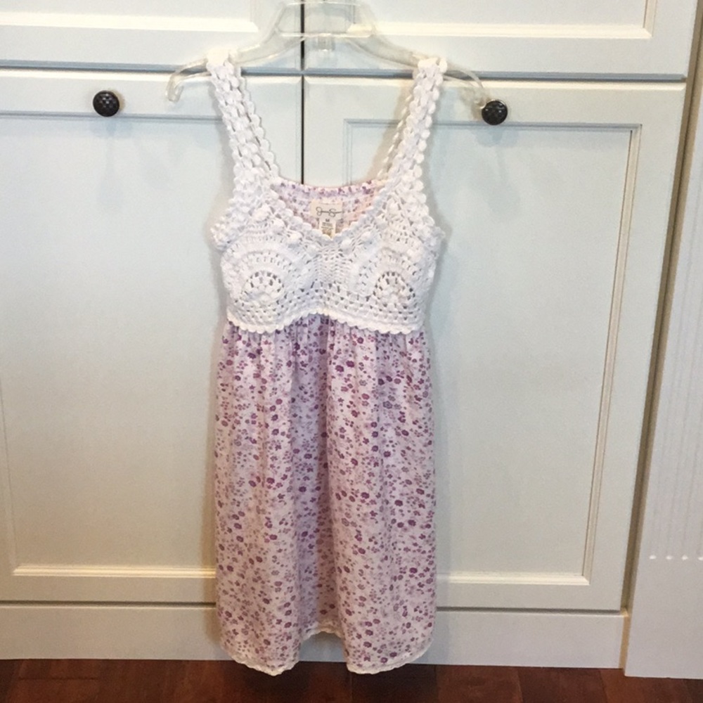 Crocheted top sundress Jessica Simpson size M